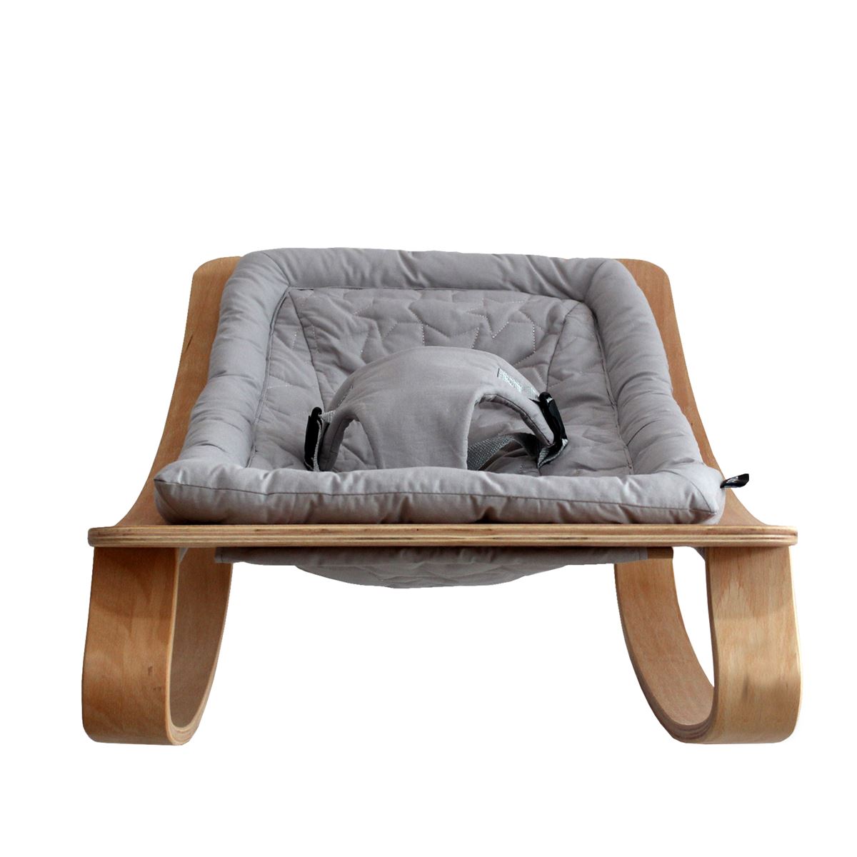 Natural Beech Tree Baby Rocker Crib